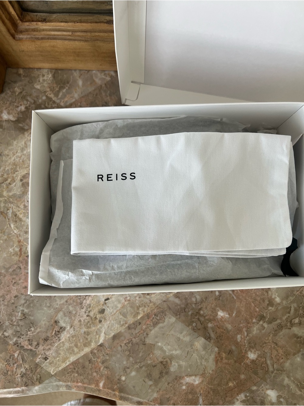 Reiss Olive Satin Bow-Strap Heeled Slides - Picture 9 of 10